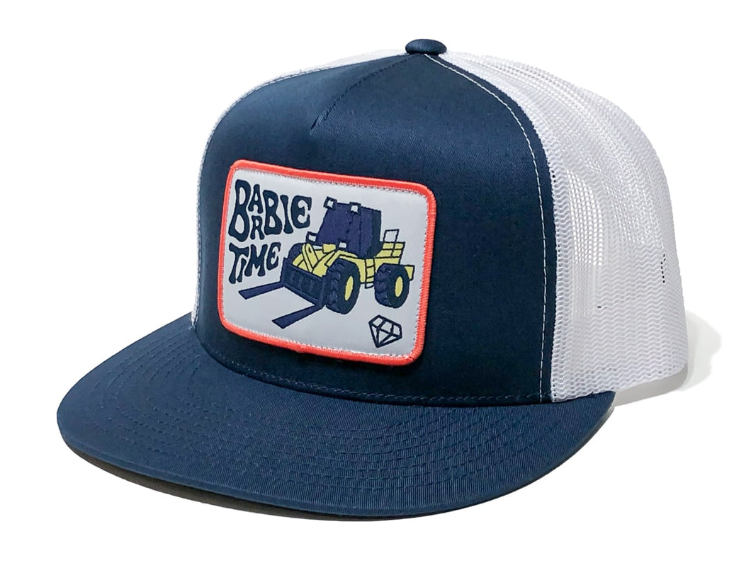 Barbie Time – Navy/White