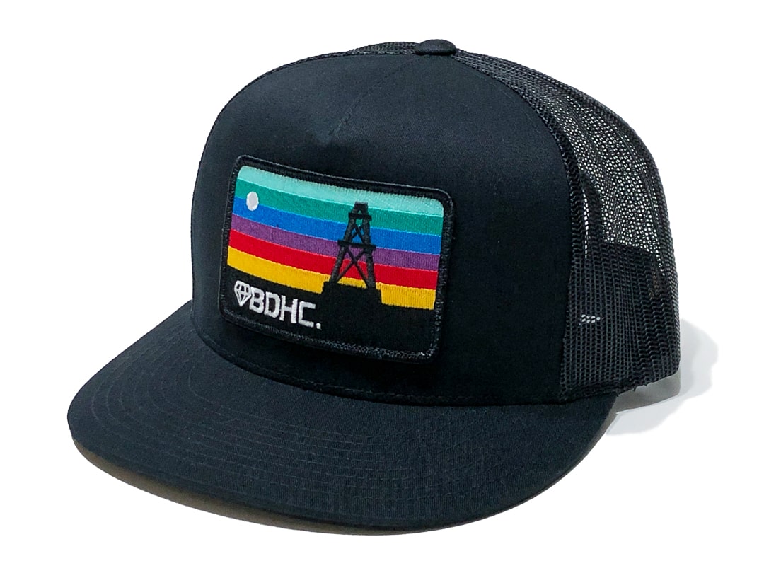 Oilfield Sunset – Black/Black